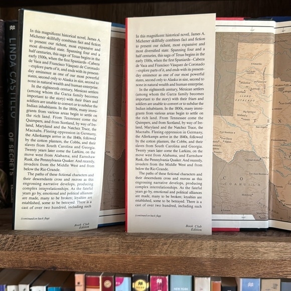 Texas Volumes 1 & 2 by James Michener - Picture 5 of 6